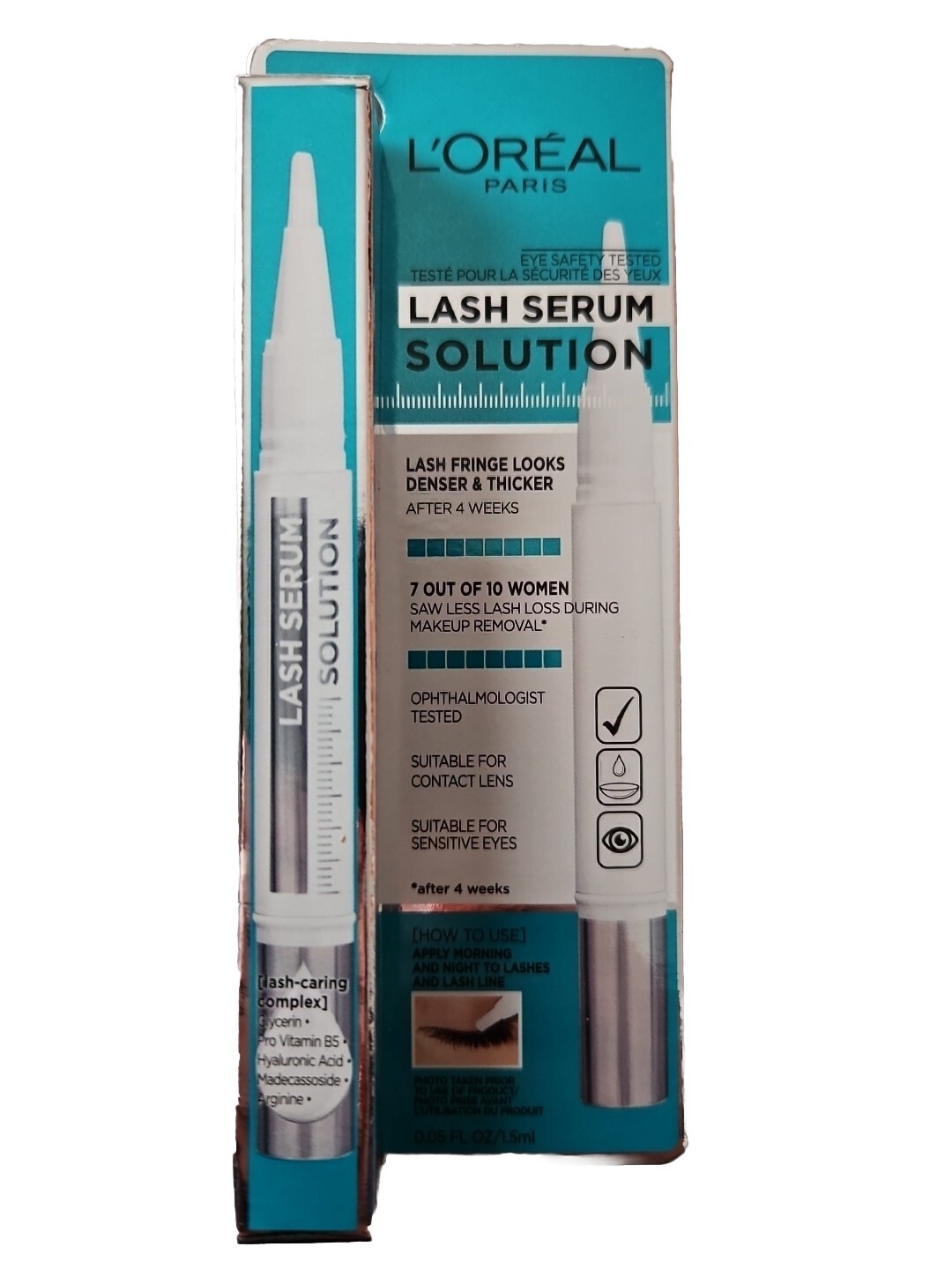 L'Oreal Lash Serum Solution New in Box eBay