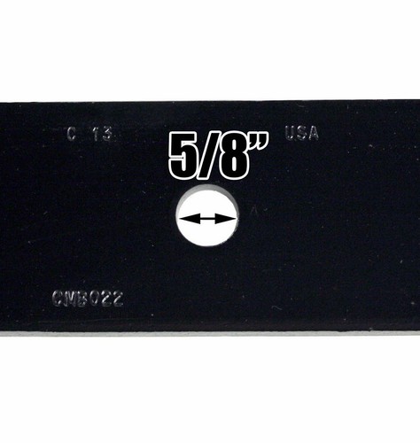 6 USA Mähmesser 18" x 3" x 0,240 Zähne Mulch passt Zugabe 363046 363291 823004 - Bild 7 von 7