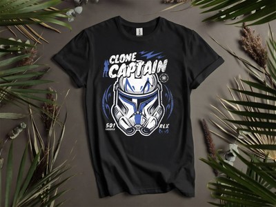 Vintage Star Wars Clone Wars Clone T-Shirt T Shirt Herren Damen Unisex Tshirt K880