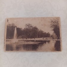 Vintage Postcard Postmarked Handwritten French Message Paris Les Tuileries 1974 