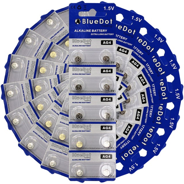 Lot of 100 LR66 AG4 377 LR626 SR66 377a Watch Battery 10 Retail