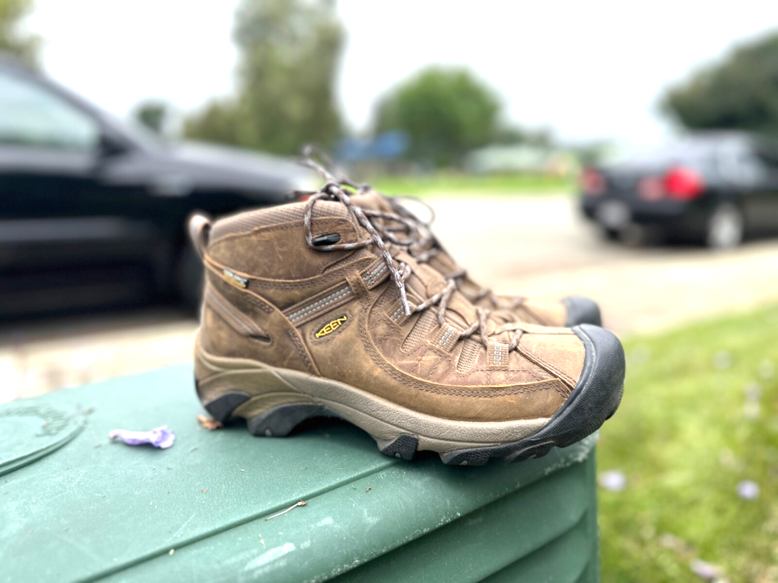 Stivali donna Keen Targhee II taglia media 10 5 M scarpe stringate da trekking