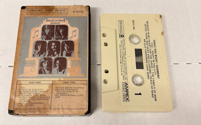 THREE DOG NIGHT HARMONY PAPER LABEL CLAM SHELL CASSETTE TAPE Vintage  M55108