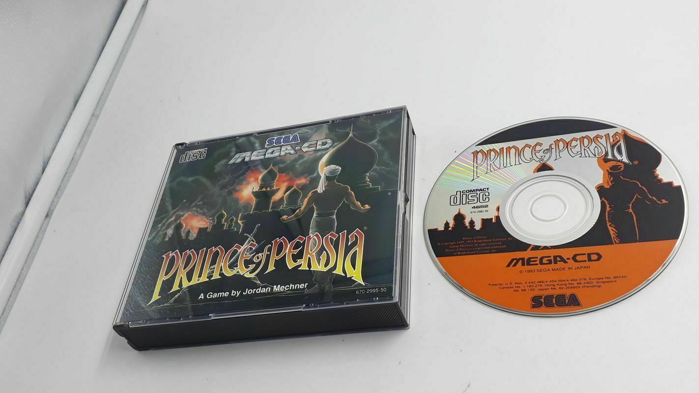 Jeu Sega Megadrive Mega CD Prince of Persia sans notice
