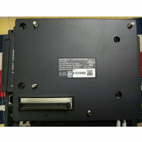 1PC USED KEYENCE Man machine interface touch screen VT3-E3 SPOT STOCK - Picture 3 of 5