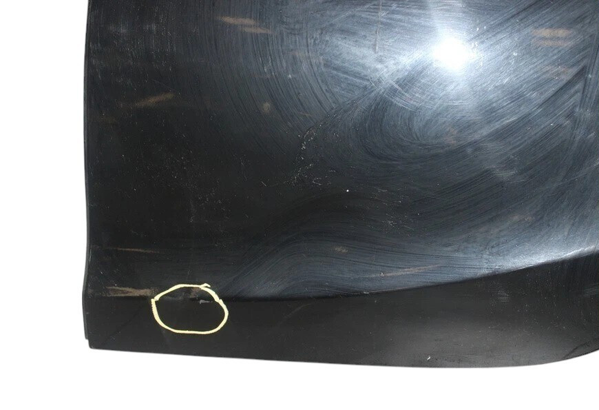 14-22 Maserati Ghibli Rear Left Driver Side Door Shell Panel Black 673001734 Oem