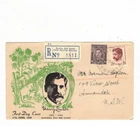 Australia 1949 Lawson on Registered FDC,cds BROKEN HILL SOUTH NSW
