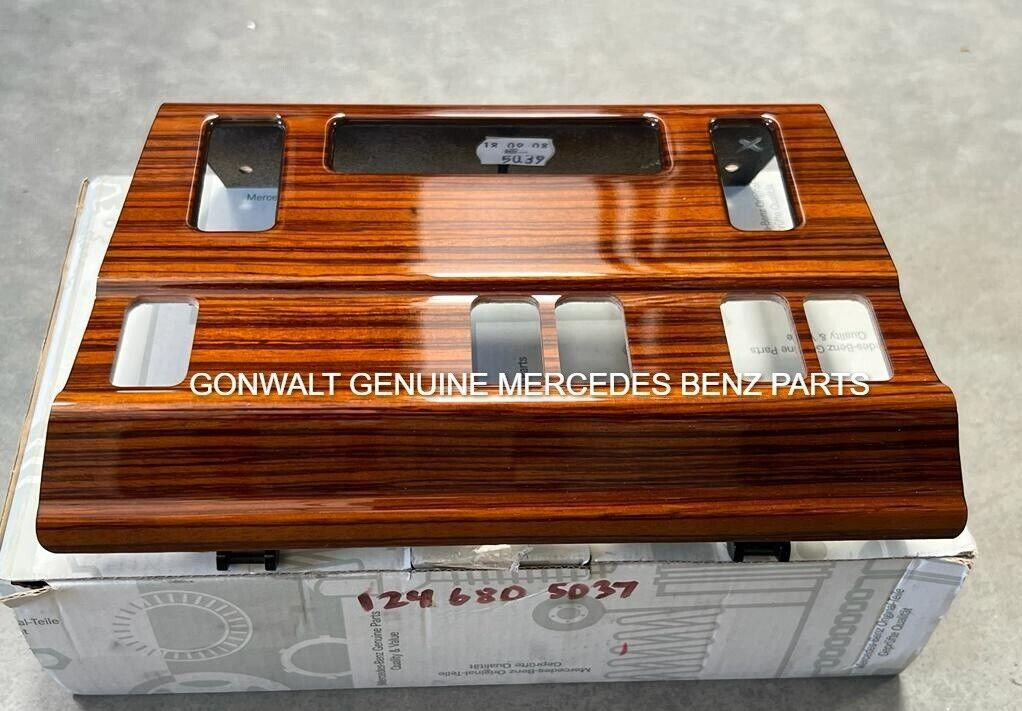 Mercedes-Benz W124 E Class Dash Climate Control Trim Panel Cover