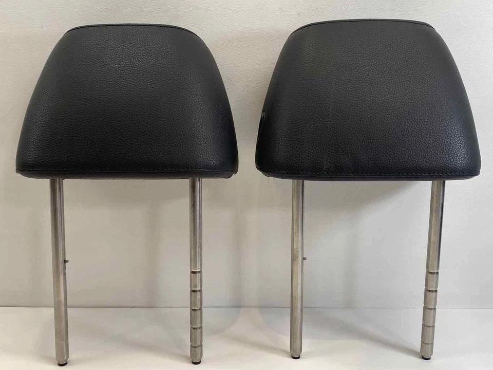 Reposacabezas delantero derecho y derecho cuero negro para Volkswagen EOS 2008-2011 Foto 4 de 4