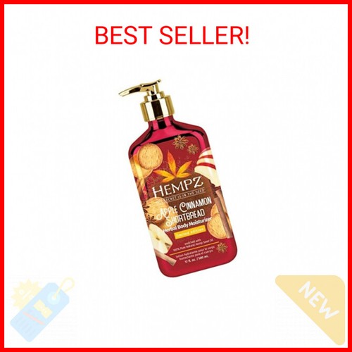 Hempz Limited Edition Lotion, Apple Cinnamon Shortbread Herbal Body
