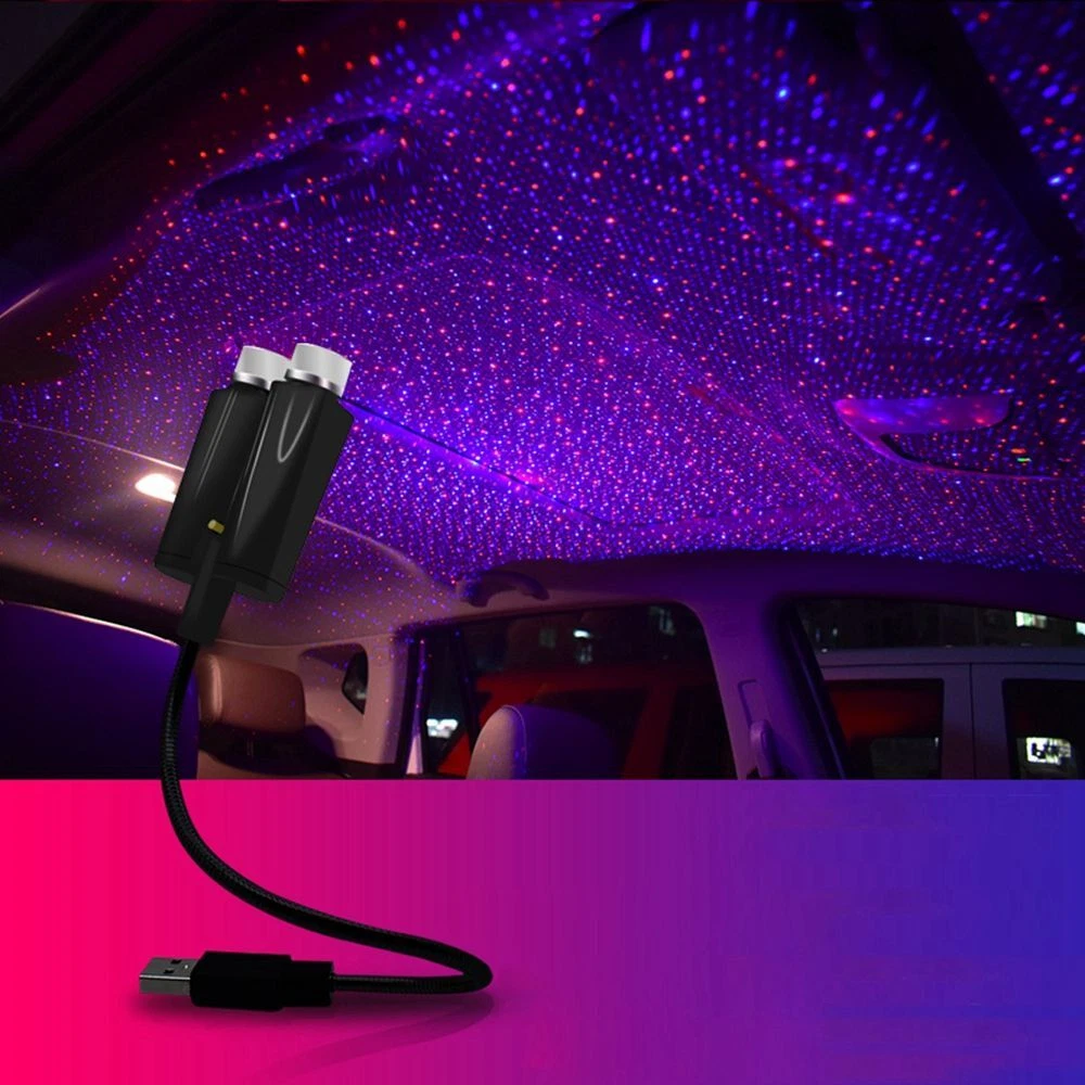 Led car roof star cheap night light projector