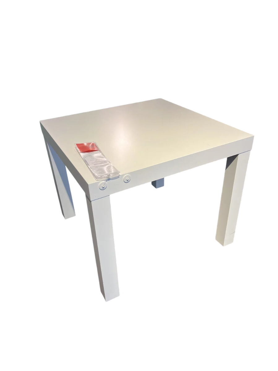IKEA ラック Brand New IKEA LACK White Side Table 55x55 cm (21 ⅝x21 ⅝