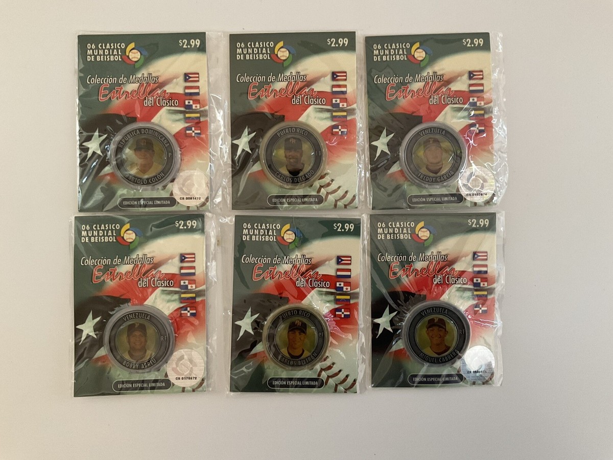 2006 ( 1st World Baseball Classic) 18 Unopen All-Star Coins & Coin