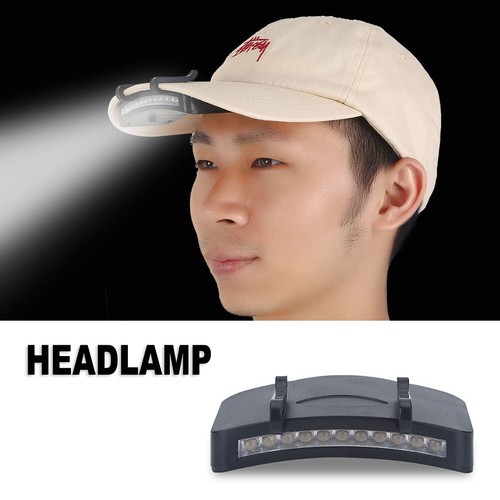 Clip Head Lamp 11 LEDs Light Hat 