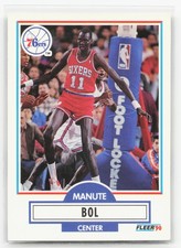 1990-91 Fleer Update #U-69 Manute Bol