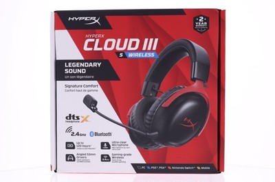 HyperX  Cloud III S Wireless - Black/ Red