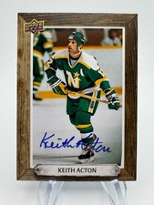 2024-25 Engrained Icons KEITH ACTON Beehive Signatures Auto #BHKA