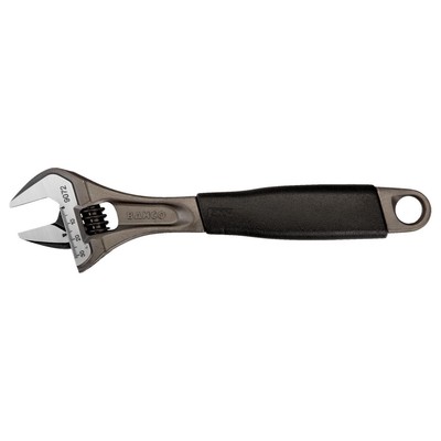 BAHCO 9070 R US 6'' ERGO Central Nut Adjustable Wrenches with Rubber Handle