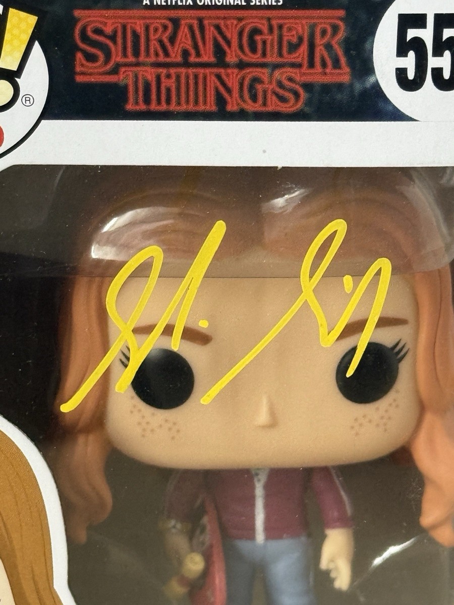 Funko Pop Sadie Sink Autograph Stranger Things Max #551 SWAU