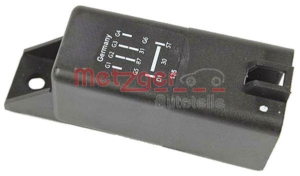 METZGER 0884008 Relay, glow plug system for AUDI,SEAT,SKODA,VW