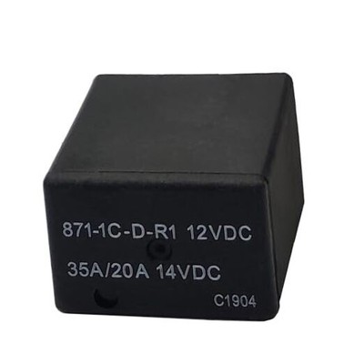 Song Chuan 871 1C C R1U01 12VDC (paquete de 3) relé icro 280 SPDT 20