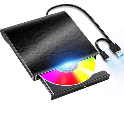 CD DVD Drive, External DVD Drive, High Speed   Processing, 8XDVD & 24XCD Externa