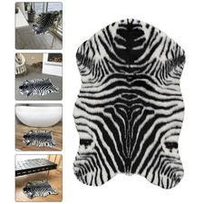 Zebra Floor Rug Animals Bath Mat Bedroom Ground Mat