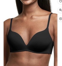 Maidenform Women's Comfort Crush Wire Free Black Lift Bra LARGE