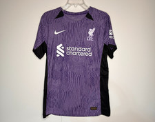 Nike Dri Fit Engineered Luis Diaz LFC Standard Chartered Soccer Jersey Women XL