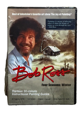 Bob Ross the Joy of Painting  Winter Collection New DVD from 2015