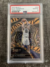 2023 Select Klay Thompson Tiger Prizm PSA 10
