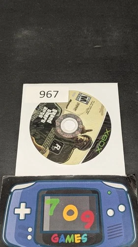 Grand Theft Auto San Andreas (Microsoft Xbox, 2005) Disc Only