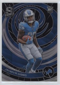 2023 Panini Spectra Rookies Hyper Prizm /75 Jahmyr Gibbs #119 Rookie RC