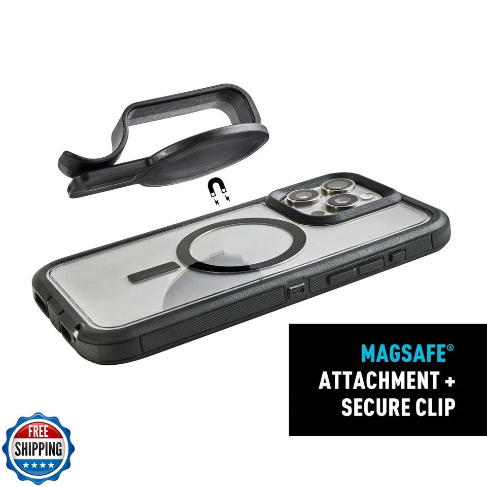 Nite Ize Big Grip Magnetic Phone Holder Clip & Stand for MagSafe iPhone - Image 2 of 4