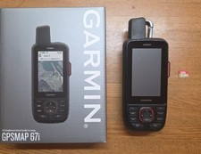 Garmin GPSMAP 67i w  Authentic Japanese item / Scratches present  SD card included