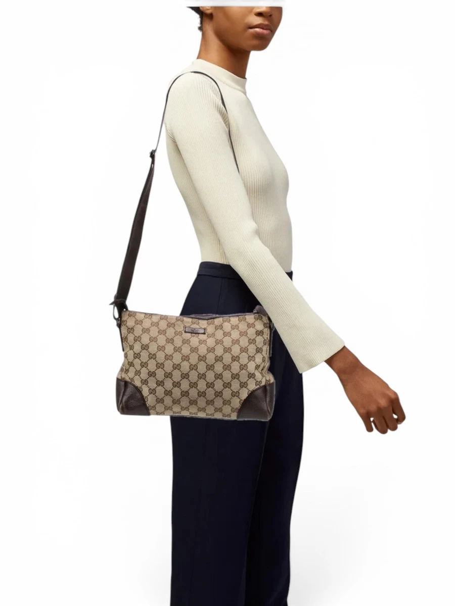 Gucci Canvas Exterior Crossbody Bags & Handbags for Women for sale