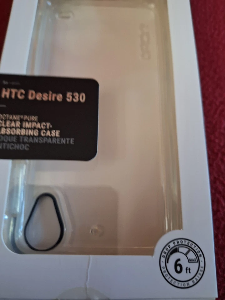 INCIPIO HTC Desire 530 Octane Pure Clear Impact Absorbing Phone Case New open - Image 3 of 4