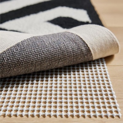 GORILLA GRIP Strong Rug Pad Gripper, 2x6 FT, US 2' x 6' (Rectangular), Cream 