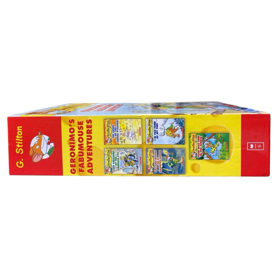 Geronimo Stilton Fabumouse Adventures 5 Book Box Set #1-5 Kids Chapter Book Lot - Image 3 of 4