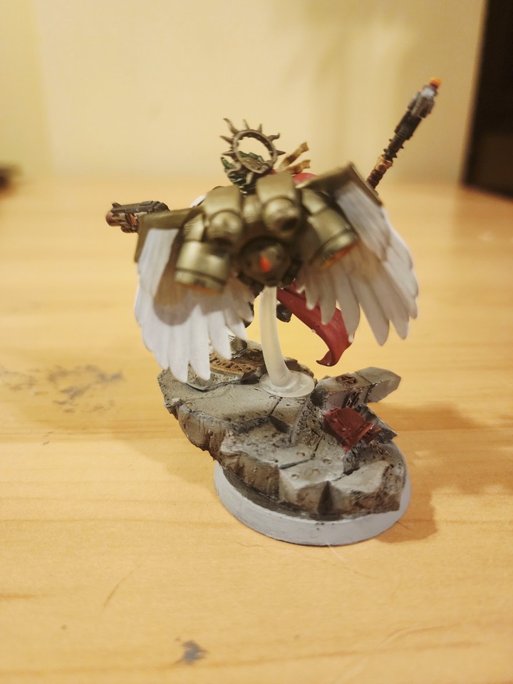 Commander Dante Art Encadré. Blood Angels, Space Marines, Warhammer 40K