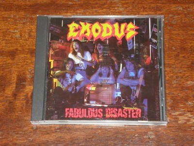 EXODUS - FABULOUS DISASTER (CD ALBUM 1989) MUSIC FOR NATIONS / CDMFN90