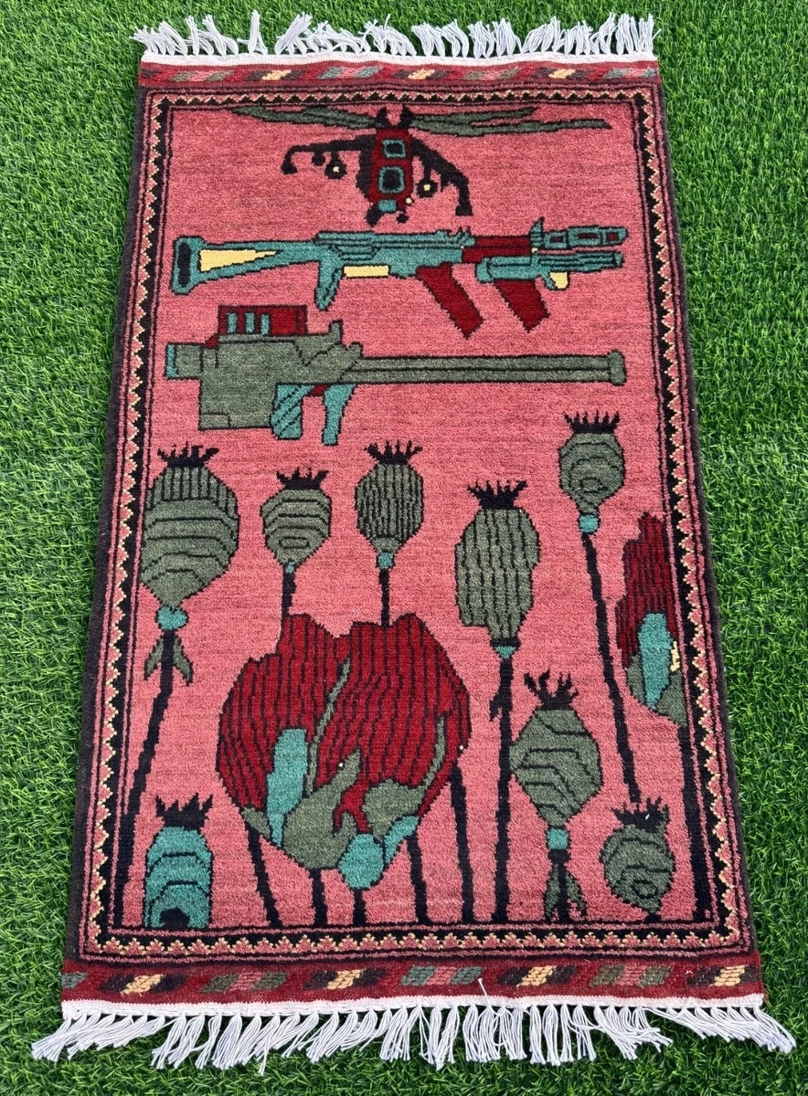 激安セール　SALE アフガンラグ　war rug手織り 153cm X 86 Afghan Tribal Rug products for sale | eBay