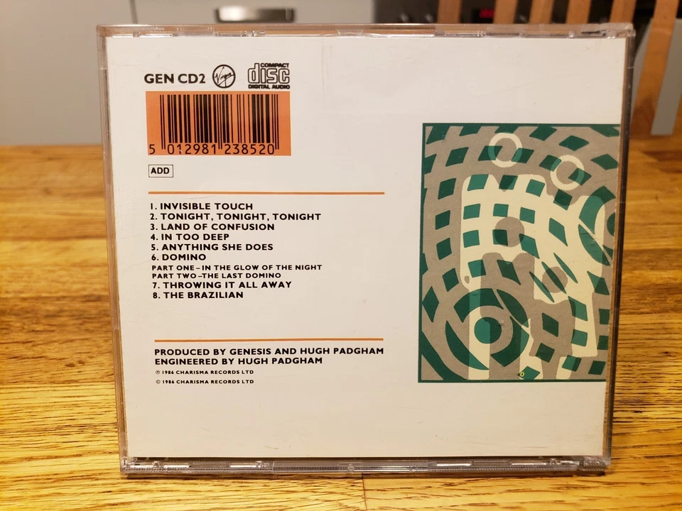 Genesis - Invisible Touch - CD, 1997 - Bild 2 von 4