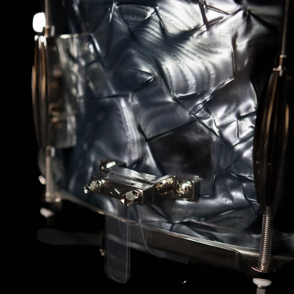 Slingerland 14" x 6.5" Radio King Artist Snare Drum, Black Diamond Pearl - Image 3 of 4