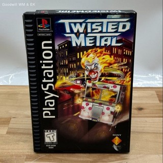 Twisted Metal Sony PlayStation 1 PS1 Long Box CIB Complete Manual Untested 1995