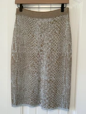 Christian Lacroix Paris Knee Length  Skirt Sz L