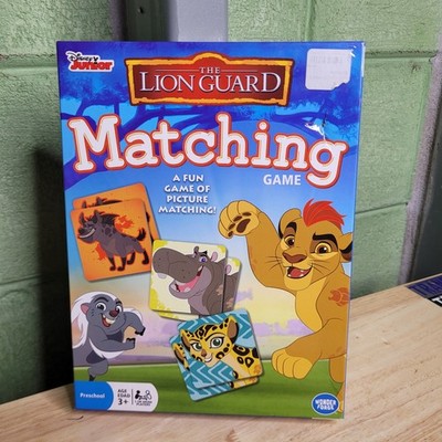 Lion Guard Matching Game Disney Junior Wonder Forge 71/72 Pieces Missing 1