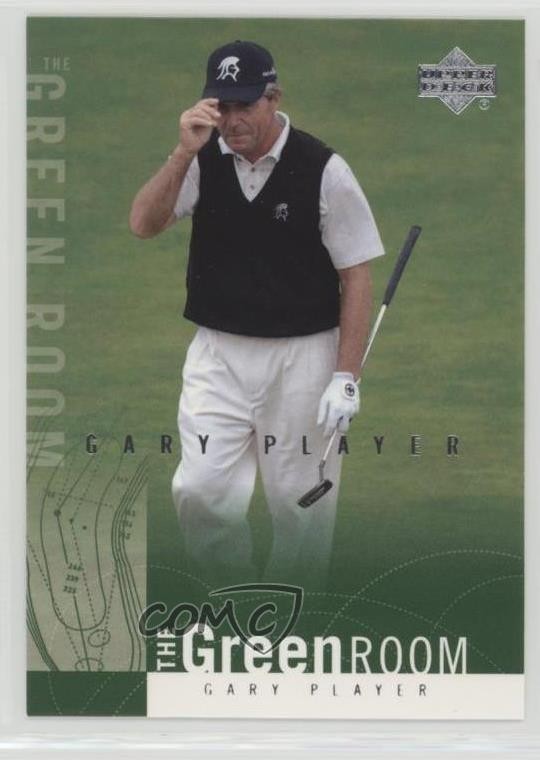 2002 Upper Deck The Green Room Gary Player #GR19 3t1