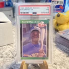 1989 Donruss the Rookies Ken Griffey Jr #3 (RC) PSA 7