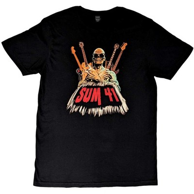 Sum 41 All Killer No Filler Euro Tour 2022 lizenziert T-Shirt Herren